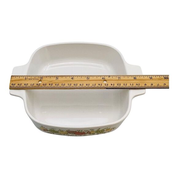 Vintage Corning Ware L’Echalote 1 Quart A-1-B Small Casserole With Lid 8.5in - Picture 3 of 9